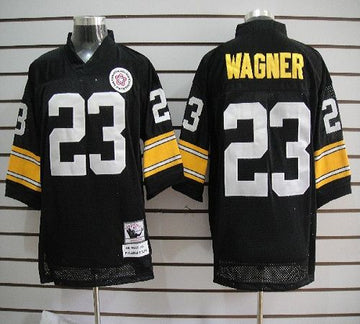 Mike Wagner Pittsburgh Steelers black jersey