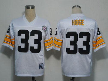 Merril Hoge Pittsburgh Steelers white jersey