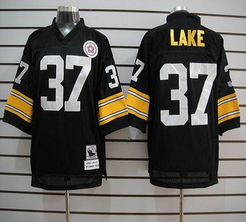 Carnell Lake Pittsburgh Steelers black jersey