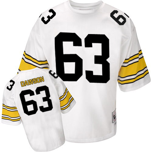 Dermontti Dawson Pittsburgh Steelers white jersey