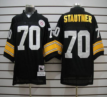 Ernie Stautner Pittsburgh Steelers black jersey