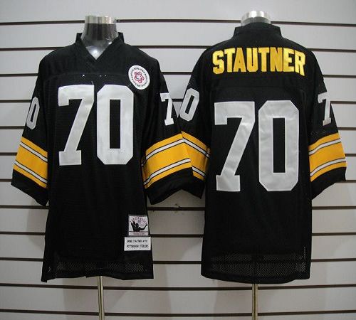 Ernie Stautner Pittsburgh Steelers black jersey