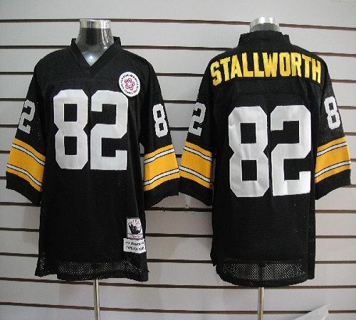 John Stallworth Pittsburgh Steelers black jersey