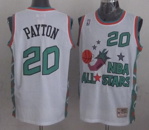 Gary Payton Oklahoma City Thunder white jersey