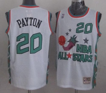 Gary Payton Oklahoma City Thunder white jersey