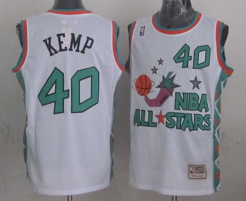 Shawn Kemp Oklahoma City Thunder white jersey