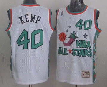 Shawn Kemp Oklahoma City Thunder white jersey