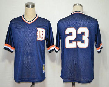 Kirk Gibson Detroit Tigers blue Throwback jersey