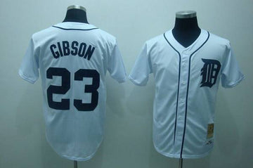 Kirk Gibson Detroit Tigers white Throwback jersey