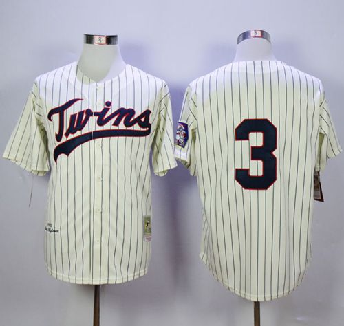 Harmon Killebrew Minnesota Twins cream jersey