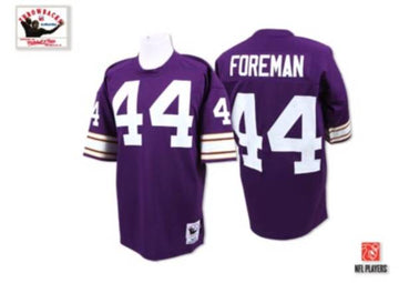 Chuck Foreman Minnesota Vikings purple Throwback jersey