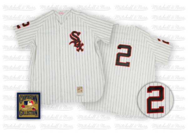 Nellie Fox Chicago White Sox white Throwback jersey