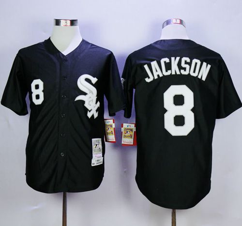 Bo Jackson Chicago White Sox black Throwback jersey