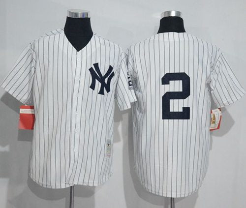 Derek Jeter New York Yankees white Throwback jersey