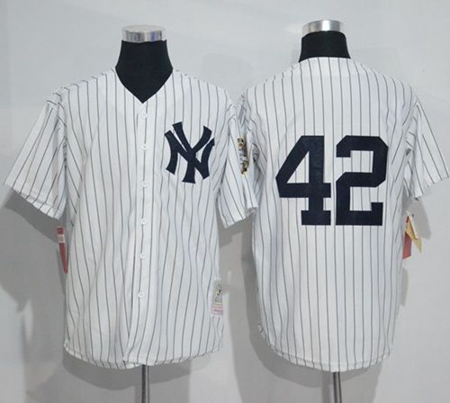 Mariano Rivera New York Yankees white Throwback jersey