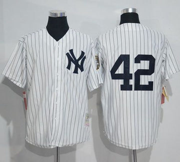 Mariano Rivera New York Yankees white Throwback jersey