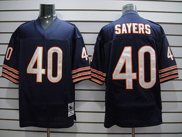 Gale Sayers Chicago Bears blue Throwback jersey