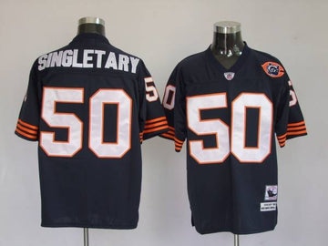 Mike Singletary Chicago Bears blue Throwback jersey