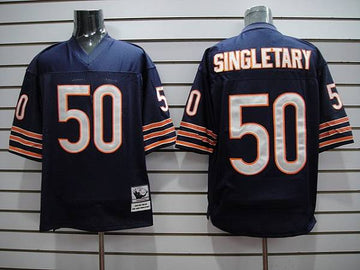 Mike Singletary Chicago Bears blue Throwback jersey