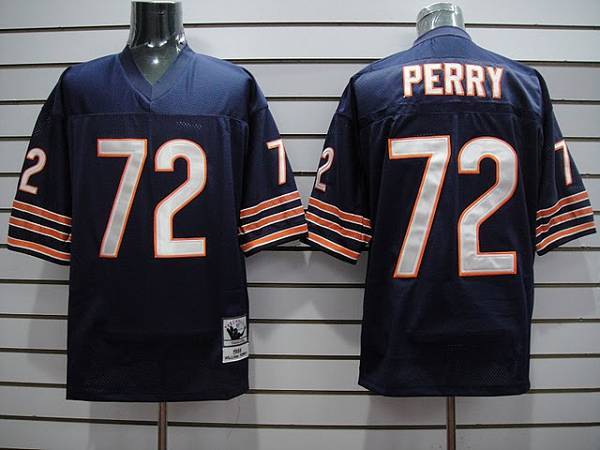 William Perry Chicago Bears blue Throwback jersey