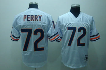 William Perry Chicago Bears white Throwback jersey