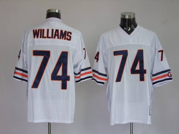 Chris Williams Chicago Bears white Throwback jersey
