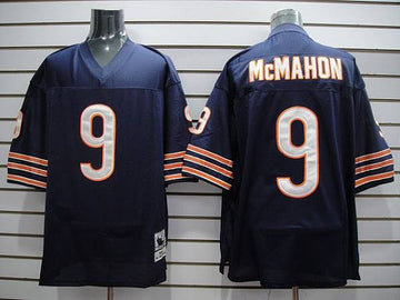 Jim McMahon Chicago Bears blue Throwback jersey