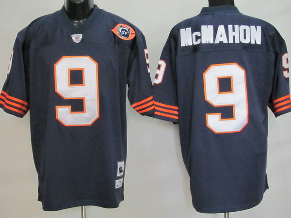 Jim McMahon Chicago Bears blue Throwback jersey