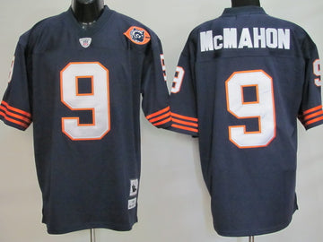 Jim McMahon Chicago Bears blue Throwback jersey