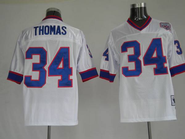 Thurman Thomas Buffalo Bills white Throwback jersey