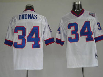 Thurman Thomas Buffalo Bills white Throwback jersey