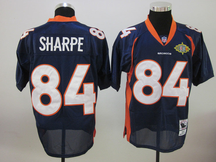 Shannon Sharpe Denver Broncos blue jersey