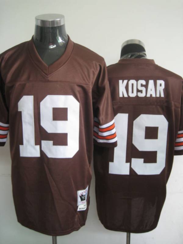 Bernie Kosar Cleveland Browns brown Throwback jersey