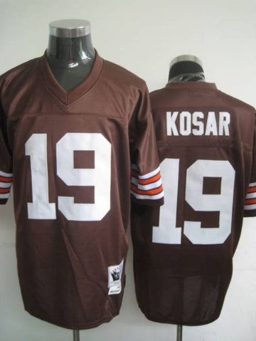 Bernie Kosar Cleveland Browns brown Throwback jersey