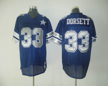 Tony Dorsett Dallas Cowboys blue Throwback jersey