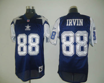 Michael Irvin Dallas Cowboys blue-white Throwback jersey