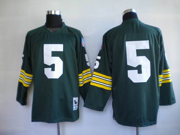 Paul Hornung Green Bay Packers green Throwback jersey