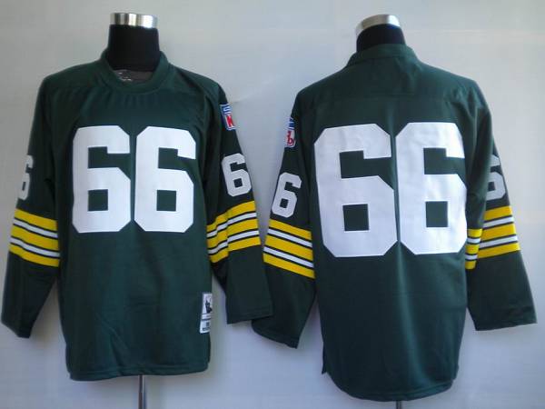 Ray Nitschke Green Bay Packers green Throwback jersey