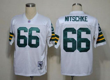Ray Nitschke Green Bay Packers white Throwback jersey
