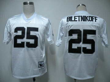 Fred Biletnikoff Las Vegas Raiders white Throwback jersey