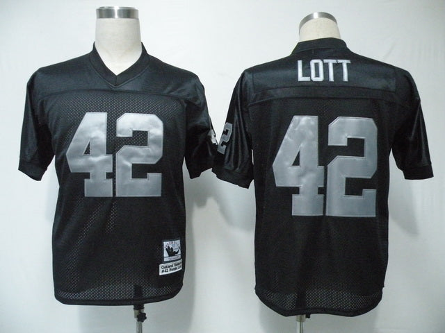 Lott Las Vegas Raiders black Throwback jersey