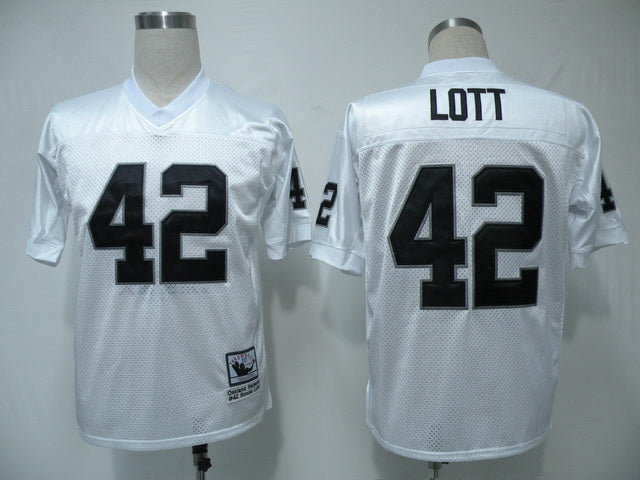 Lott Las Vegas Raiders white Throwback jersey