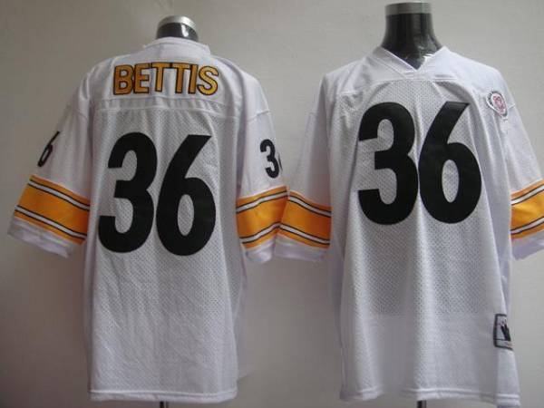 Jerome Bettis Pittsburgh Steelers white Throwback jersey