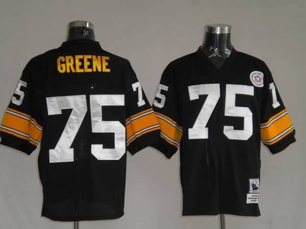 Joe Greene Pittsburgh Steelers black Throwback jersey