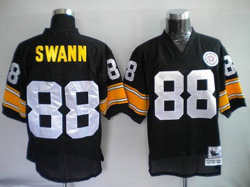 Lynn Swann Pittsburgh Steelers black Throwback jersey