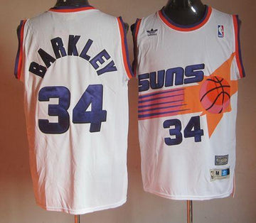 Charles Barkley Phoenix Suns white Throwback jersey