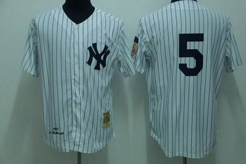 Mitchelland Ness Yankees New York Yankees white Throwback jersey