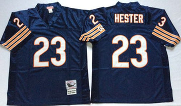 Devin Hester Chicago Bears blue Throwback jersey
