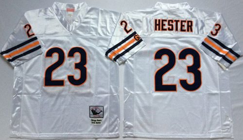 Devin Hester Chicago Bears white Throwback jersey
