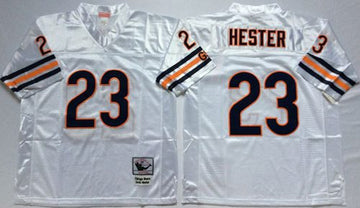 Devin Hester Chicago Bears white Throwback jersey